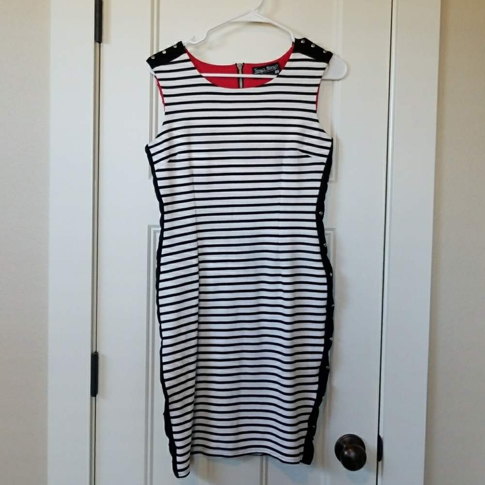 Tango Mango Black and White dress